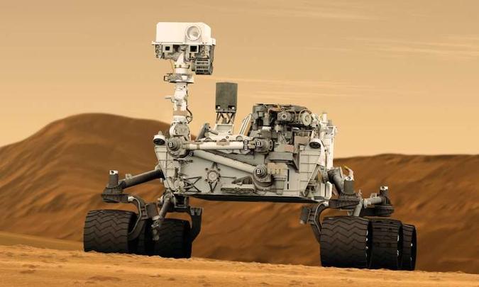 A Curiosity chegou a Marte em 2012 e ainda está operando(foto: Nasa/Divulgação) A Curiosity chegou a Marte em 2012 e ainda está operando(foto: Nasa/Divulgação)