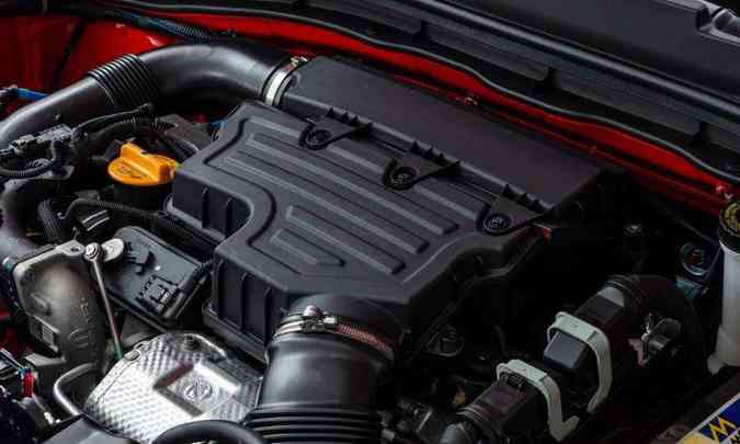 Uma das principais novidades do modelo é o motor 1.0 Turbo de 130cv de potência máxima(foto: Fiat/Divulgação)
