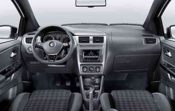 Carro conta agora com trs opes de centrais multimdia(foto: Volkswagen/Divulgao)