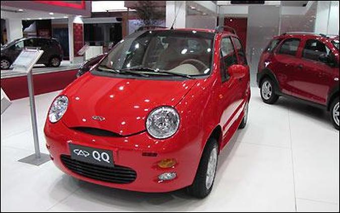 Chery QQ quer o t�tulo de carro mais barato do Brasil a partir de mar�o(foto: Julio Cabral/EM/D.A PRESS)