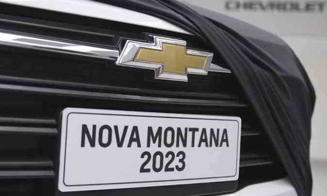 Aos poucos, durante o desenvolvimento do produto, a GM vai revelando detalhes da nova Chevrolet Montana(foto: Chevrolet/Divulgação)