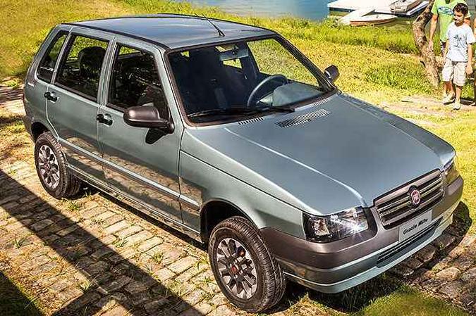 Grazie Mille tem cor exclusiva, verde Saquarema(foto: Fiat/Divulgação) Grazie Mille tem cor exclusiva, verde Saquarema(foto: Fiat/Divulgação)