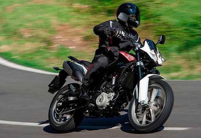 A Strada 650 � derivada do conceito Moab 650, que foi inspirado na cross H 400(foto: BMW/Divulga��o)