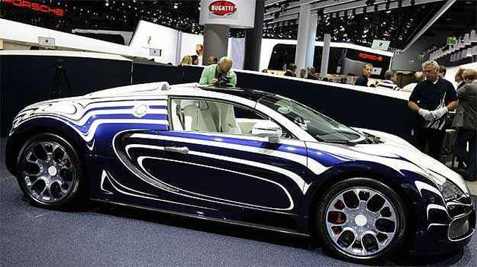  Bugatti Veyron L'Or Blanc(foto: REUTERS/Kai Pfaffenbach)