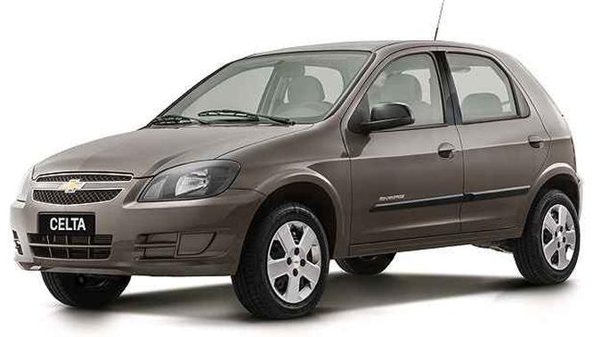 Celta é o modelo com mais unidades envolvidas: 29.736(foto: Chevrolet/Divulgacao ) Celta é o modelo com mais unidades envolvidas: 29.736(foto: Chevrolet/Divulgacao )