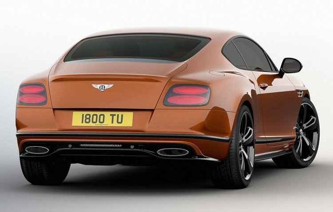 Em vez dos 635cv de potência, agora o Continental GT Speed tem 642cv(foto: Bentley / Divulgação) Em vez dos 635cv de potência, agora o Continental GT Speed tem 642cv(foto: Bentley / Divulgação)