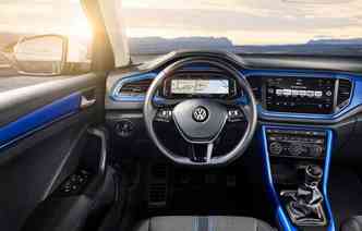 Nova central multimdia de oito polegadas tem conexo Apple CarPlay e Android Auto(foto: Volkswagen / Divulgao)