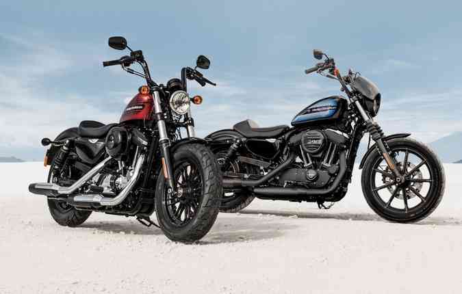 Novas Forty-Eight Special e Iron 1200 so as novidades da linha Sportster(foto: Harley Davidson / Divulgao)