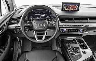 Interior tem roteador wi-fi e ar-condicionado individual(foto: Audi / Divulgao)
