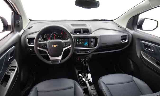 Chevrolet Spin Premier traz novo revestimento para bancos e painéis das portas(foto: Chevrolet/Divulgação)