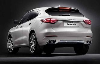 Quatro saídas de escapamento traseira(foto: Maserati / Divulgação) Quatro saídas de escapamento traseira(foto: Maserati / Divulgação)