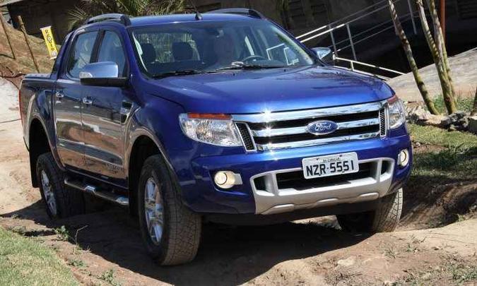 Versão topo de linha 3.2 diesel XLT soma diversas reclamações(foto: Marlos Ney Vidal/EM/D.A Press) Versão topo de linha 3.2 diesel XLT soma diversas reclamações(foto: Marlos Ney Vidal/EM/D.A Press)