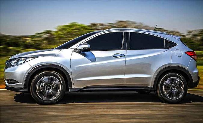 Em três meses de venda, o Honda HR-V conquista o mercado dos SUVs compactos(foto: :Caio Mattos/Honda/Divulgação) Em três meses de venda, o Honda HR-V conquista o mercado dos SUVs compactos(foto: :Caio Mattos/Honda/Divulgação)