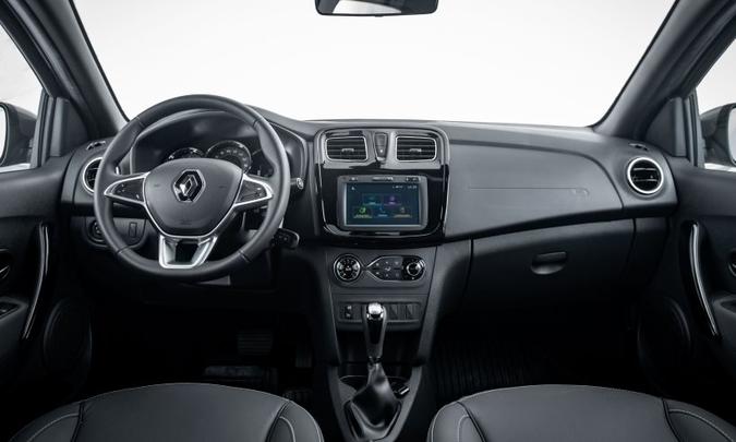 Interior do Renault Logan 2020(foto: Renault/Divulgação) Interior do Renault Logan 2020(foto: Renault/Divulgação)