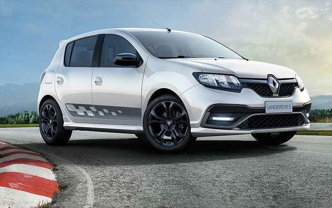 Para segurar os 150 cavalos, freio a disco nas quatro rodas(foto: Renault/Divulgação) Para segurar os 150 cavalos, freio a disco nas quatro rodas(foto: Renault/Divulgação)