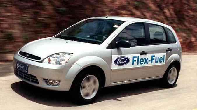 Ford foi a primeira a testar o carro Flex, mas demorou a lan-lo(foto: Ford/Divulgao)