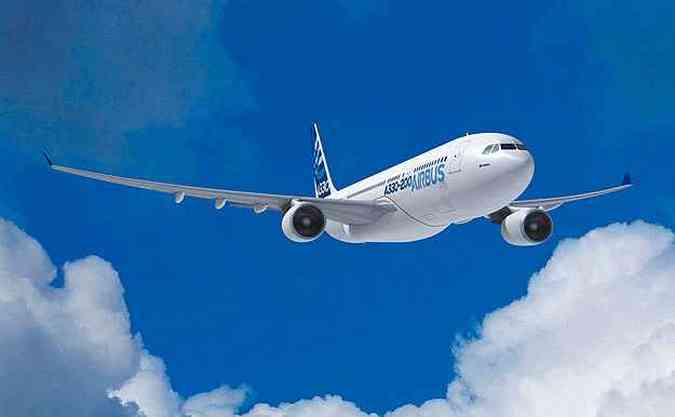 Seis A330-200 vo integrar frota da Azul. TAM possui dez(foto: Airbus/Divulgao)