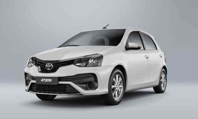 O Toyota Etios atualmente é produzido no Brasil somente para exportação(foto: Toyota/Divulgação)