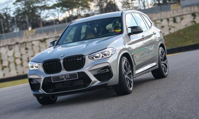 O SUV BMW X3 na versão M Competition é equipado com motor de 510cv(foto: Rodrigo Ruiz/BMW/Divulgação) O SUV BMW X3 na versão M Competition é equipado com motor de 510cv(foto: Rodrigo Ruiz/BMW/Divulgação)