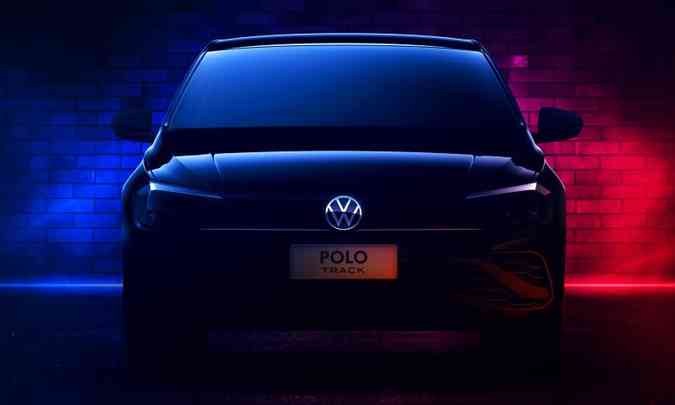 O Polo Track será o primeiro produto a ser lançado da nova família de compactos da VW, em 2023(foto: Volkswagen/Divulgação)
