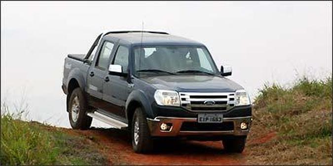 Ford Ranger 2.3 gasolina cabine simples 4x2 custa menos e � voltada para frotistas(foto: Ford/Divulga��o)