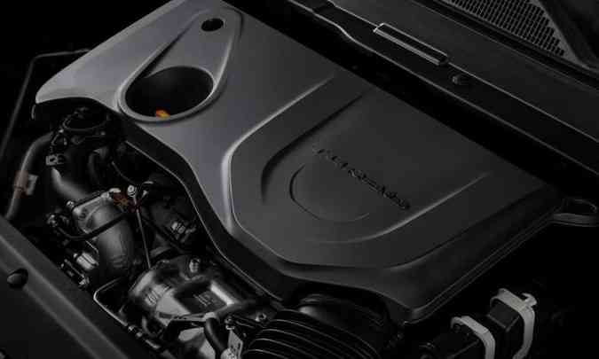 O novo motor T270 flex desenvolve 180cv com gasolina e 185cv com etanol, com torque de 27,5kgfm(foto: Jeep/Divulgação)