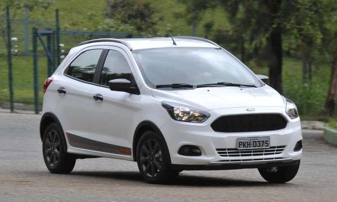 Ford Ka Trail não passa de um hatch aventureiro(foto: Juarez Rodrigues/EM/D.A Press) Ford Ka Trail não passa de um hatch aventureiro(foto: Juarez Rodrigues/EM/D.A Press)