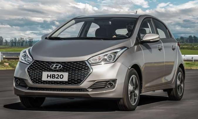 O Hyundai HB20 1.0 Unique tem boa lista de equipamentos por R$ 43.990(foto: Hyundai/Divulgação) O Hyundai HB20 1.0 Unique tem boa lista de equipamentos por R$ 43.990(foto: Hyundai/Divulgação)