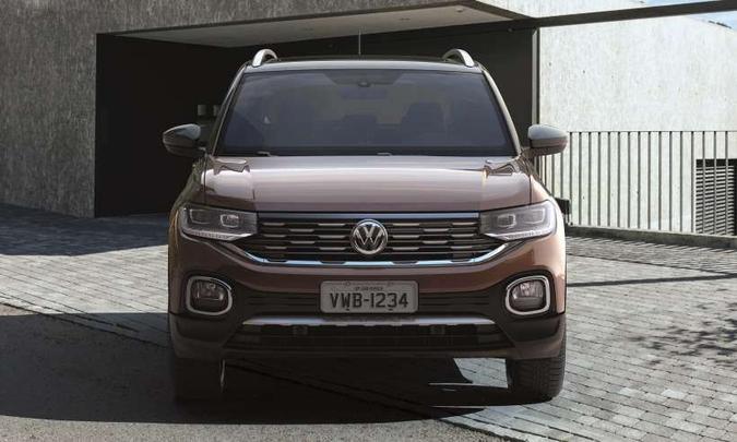 Apesar de compacto, novo utilitário-esportivo tem visual robusto(foto: Volkswagen/Divulgação) Apesar de compacto, novo utilitário-esportivo tem visual robusto(foto: Volkswagen/Divulgação)