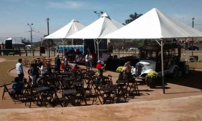 Cervejas artesanais também estão entre as atrações no Jardim Canadá(foto: Divulgação) Cervejas artesanais também estão entre as atrações no Jardim Canadá(foto: Divulgação)