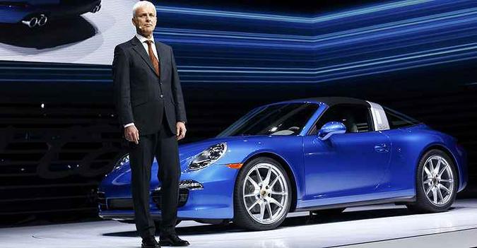 Müller foi operário na Audi e agora assume posto máximo do grupo num momento de crise(foto: REUTERS/Joshua Lott) Müller foi operário na Audi e agora assume posto máximo do grupo num momento de crise(foto: REUTERS/Joshua Lott)