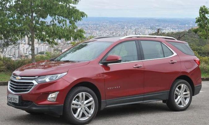 Chevrolet Equinox desembarcou com o poderoso motor 2.0 turbo(foto: Jair Amaral/EM/D.A Press) Chevrolet Equinox desembarcou com o poderoso motor 2.0 turbo(foto: Jair Amaral/EM/D.A Press)