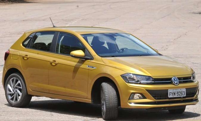 Nova geração do VW Polo usa a plataforma modular MQB AO, que se destaca pela segurança(foto: Jair Amara/EMl/D.A Press) Nova geração do VW Polo usa a plataforma modular MQB AO, que se destaca pela segurança(foto: Jair Amara/EMl/D.A Press)
