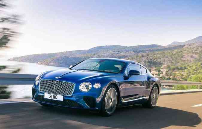 Bentley apresentar a nova gerao do Continental GT(foto: Bentley/Divulgao)