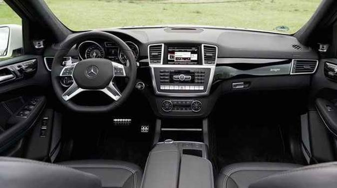 Interior do GL 63 AMG(foto: Mercedes-Benz/Divulgação) Interior do GL 63 AMG(foto: Mercedes-Benz/Divulgação)