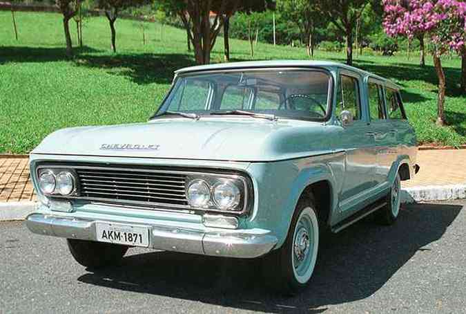Chevrolet Veraneio foi lanada em 1964(foto: Divulgao/General Motors)