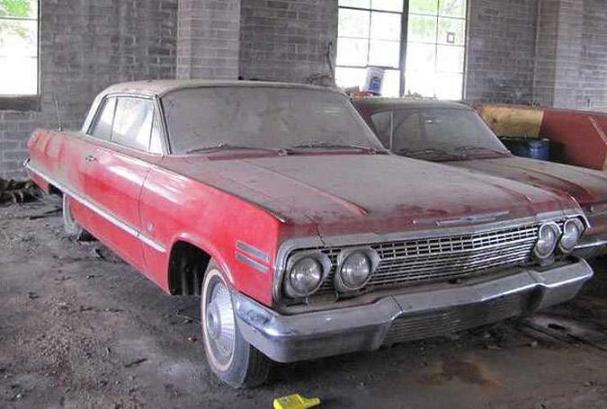 Chevrolet Impala 1963 com motor V8 e transmissão automática: segundo mais caro no leilão: US$97,5 mil(foto: VanDerBrink Auctions/Divulgação) Chevrolet Impala 1963 com motor V8 e transmissão automática: segundo mais caro no leilão: US$97,5 mil(foto: VanDerBrink Auctions/Divulgação)