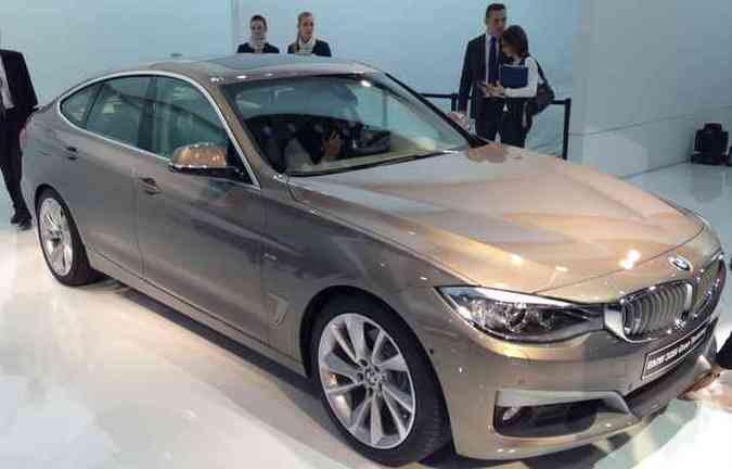 BMW mostrou o novo Serie 3 GT(foto: Jorge Moraes/DP/DAPRESS)