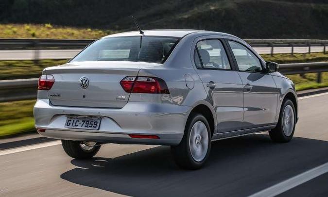 O sedã Voyage também ganhou o câmbio automático, sempre associado ao motor 1.6(foto: Pedro Dhantas/Volkswagen/Divulgação) O sedã Voyage também ganhou o câmbio automático, sempre associado ao motor 1.6(foto: Pedro Dhantas/Volkswagen/Divulgação)