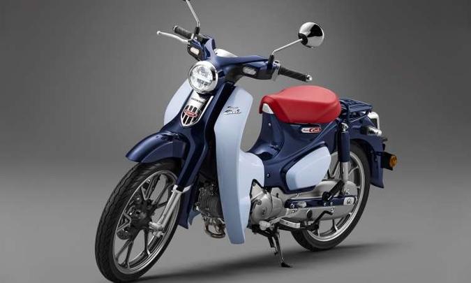 A pintura com decoração em duas cores foi mantida(foto: Honda/Divulgação) A pintura com decoração em duas cores foi mantida(foto: Honda/Divulgação)