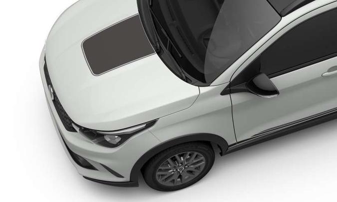 Modelo terá molduras nas caixas de rodas e detalhes em preto no capô e nos retrovisores(foto: Fiat/Divulgação) Modelo terá molduras nas caixas de rodas e detalhes em preto no capô e nos retrovisores(foto: Fiat/Divulgação)