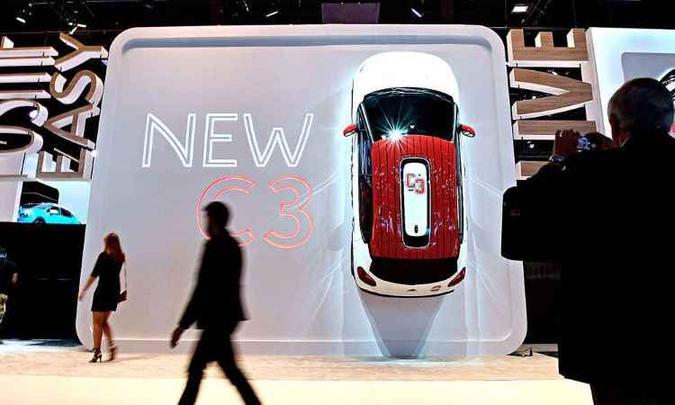 Novo Citroën C3(foto: Miguel Medina/AFP) Novo Citroën C3(foto: Miguel Medina/AFP)