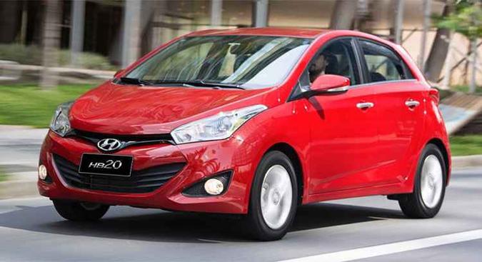Hyundai HB20: Espírito Santo e Rio de Janeiro(foto: Hyundai/Divulgação) Hyundai HB20: Espírito Santo e Rio de Janeiro(foto: Hyundai/Divulgação)