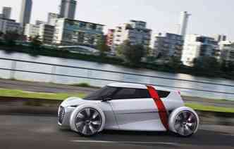 O carro ultraleve foi desenvolvido especialmente para reas urbanas(foto: Audi/ divulgao)