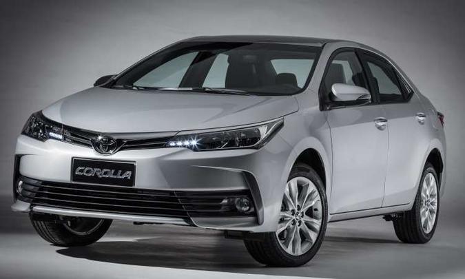 O sedã médio não sofreu alterações no visual e preserva aspecto sóbrio(foto: Toyota/Divulgação) O sedã médio não sofreu alterações no visual e preserva aspecto sóbrio(foto: Toyota/Divulgação)