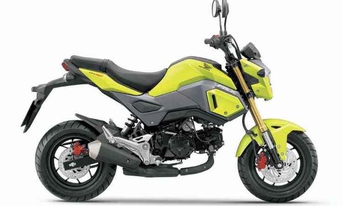 A pequena distância entre-eixos deixa a moto mais esperta(foto: Honda/Divulgação) A pequena distância entre-eixos deixa a moto mais esperta(foto: Honda/Divulgação)