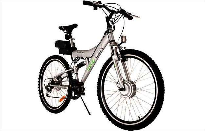 A Sports tem suspens�es dianteira e traseira e acelerador com regulagens (foto: Fotos: Evolubike/Divulga��o)