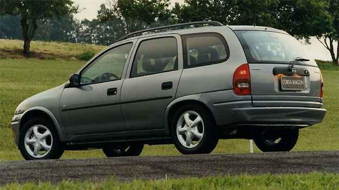 Corsa Wagon foi fabricado no Brasil at� 2003(foto: Chevrolet/Divulga��o)