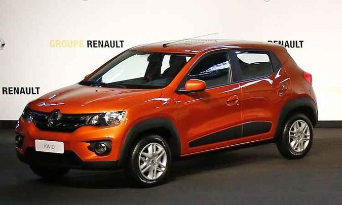 Renault Kwid(foto: Rodolfo Buhrer/Divulgação Renault) Renault Kwid(foto: Rodolfo Buhrer/Divulgação Renault)