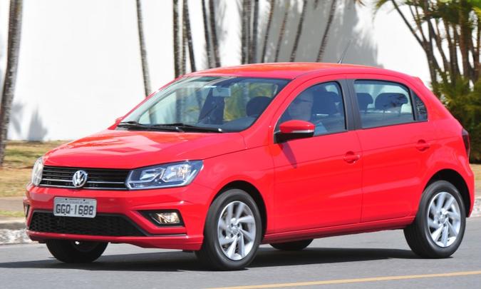 O velho VW Gol é o quinto modelo mais vendido no ranking geral e o primeiro entre os compactos de entrada(foto: Gladyston Rodrigues/EM/D.A Press) O velho VW Gol é o quinto modelo mais vendido no ranking geral e o primeiro entre os compactos de entrada(foto: Gladyston Rodrigues/EM/D.A Press)